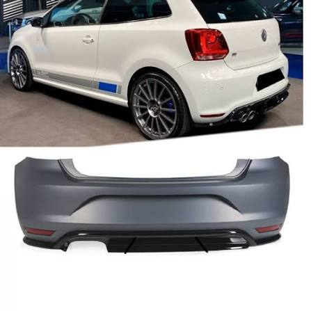 Πισινός Προφυλακτήρας Για VW Polo 6R 09-17 WRC